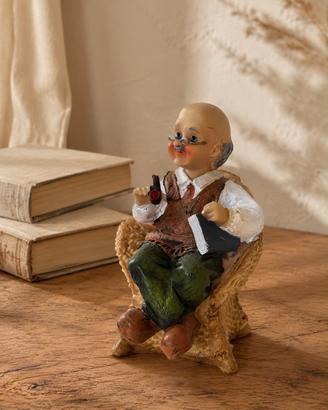 “Wise Grandpa” Figurine